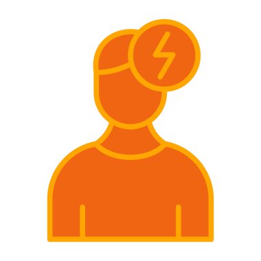 Modern simgenin vektör illüstrasyonu