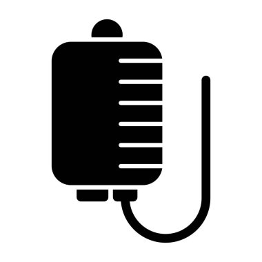 elektrik prizi simgesi. Web için dolgu vektör simgelerinin özet çizimi