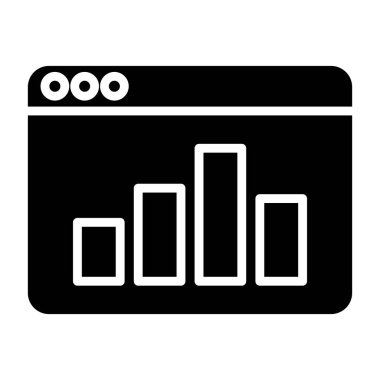 çubuk vektör düz simgesi