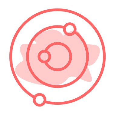 uzay gezegeni renk çizimi tasarımı