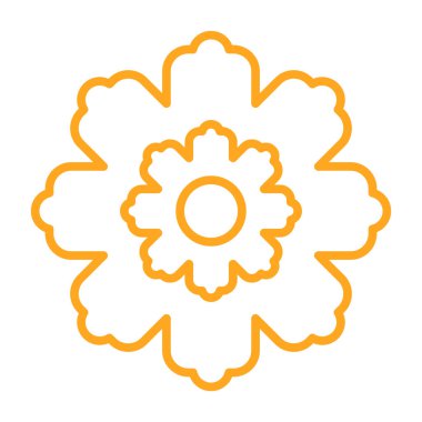 İzole çiçek dekorasyon