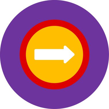 Projenizde doğru yönde ok simgesi