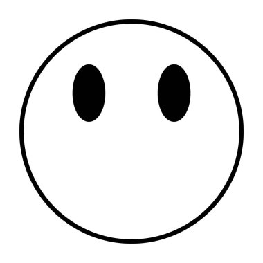 Gülümse ikon vektör illüstrasyonu