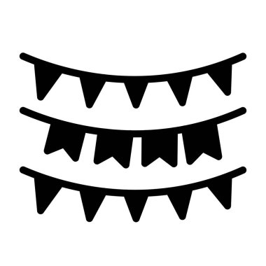 Cadılar Bayramı partisi şapka simgesi, taslak biçimi