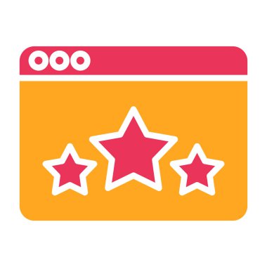 seo modern simgesinin vektör illüstrasyonu