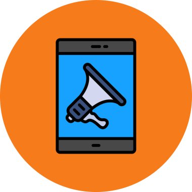 cep telefonu ikonu vektör illüstrasyonu