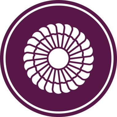 güzel konik vektör simgesi