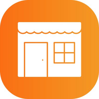 Mağaza kutsal kişilerin resmi, vektör çizim