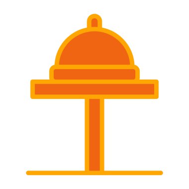 Modern binanın vektör illüstrasyonu