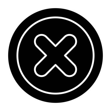 vektör simgesini sil. bu düz sembol intermedya ve mobil kullanım için.