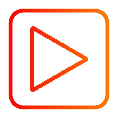 çalma düğmesi vektör simgesi