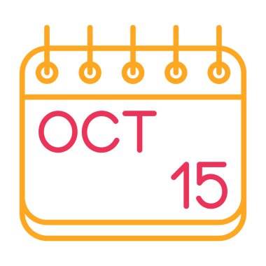 Tek bir satır simgesinde 25 Ekim