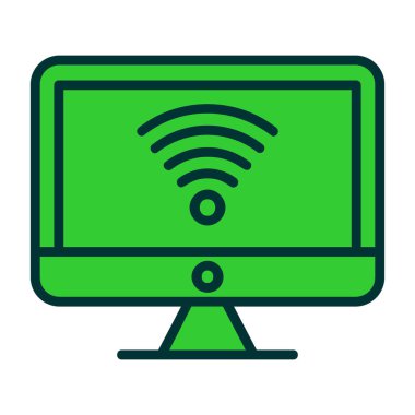 bilgisayar simgesi vektör illüstrasyonu