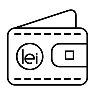 Kredi kartı simgesi vektörü