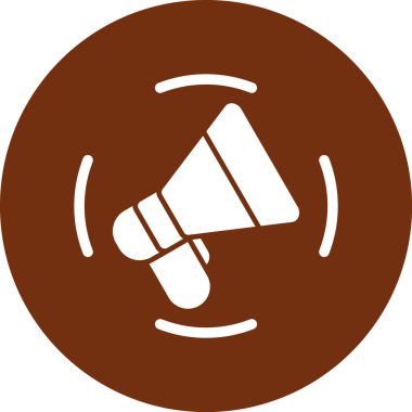 megafon simge vektör tasarımı