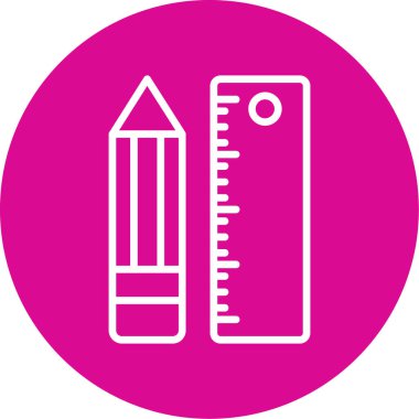 Modern eğitim ikonunun vektör illüstrasyonu