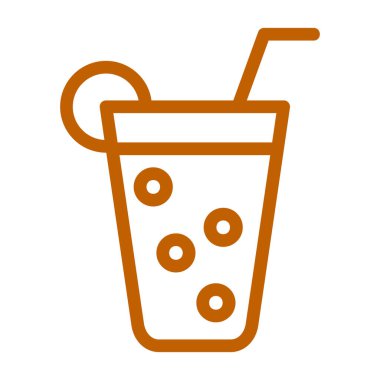 içecek simgesinin vektör illüstrasyonu