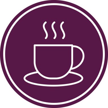 Bir fincan çayın vektör çizimi