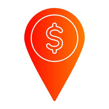 Vektör Doları simge tasarlamak