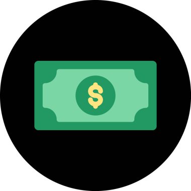 para vektörü renk simgesi