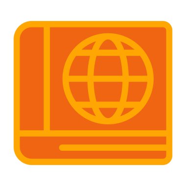 kitap simgesi, vektör illüstrasyonu