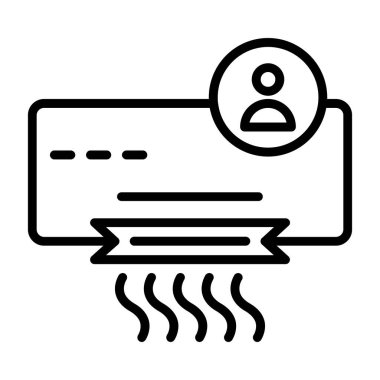 veri aktarım çizgisi vektör resimlemesi