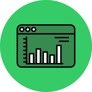 seo modern simgesinin vektör illüstrasyonu