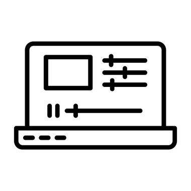 Bilgisayar monitörü simgesi, özet biçimi