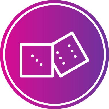 Zar. Web simgesi vektör illüstrasyonu