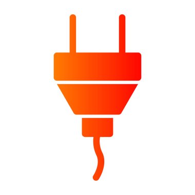 Güç Tak simgesi. vektör çizim