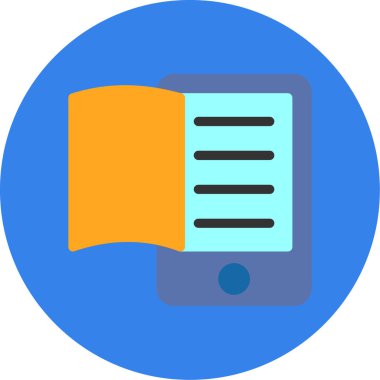 Belge. Web simgesi basit illüstrasyon