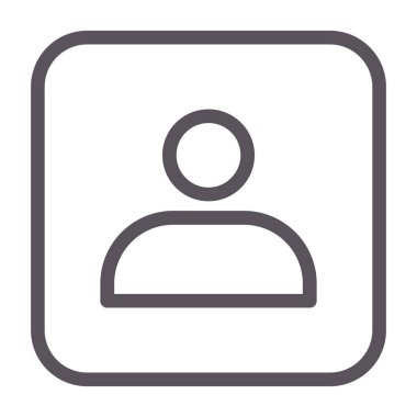 kullanıcı düz vektör simgesi