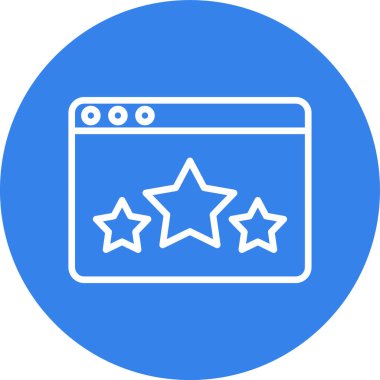 Favori Web vektör simgesi