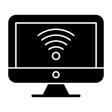 wifi simgesi, vektör illüstrasyon tasarımı