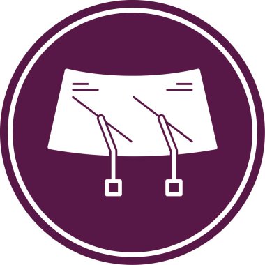 Modern b 'nin vektör illüstrasyonu eksik simgesi