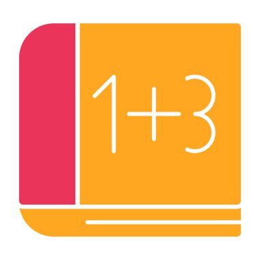 Bir takvim simgesinin vektör illüstrasyonu