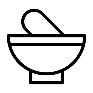 kase vektörü ince çizgi simgesi