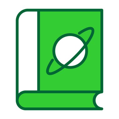 Kitap. Web simgesi vektör illüstrasyonu