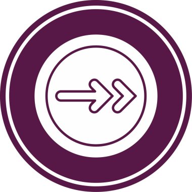 ok simgesinin vektör illüstrasyonu