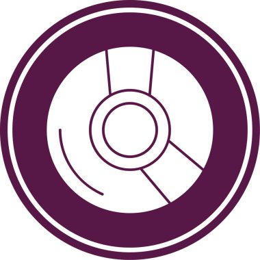 Modern oto tamir simgesinin vektör illüstrasyonu