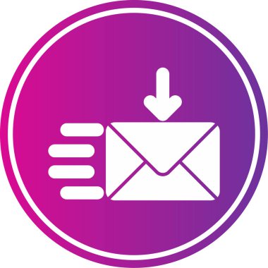 E- posta simgesi, basit vektör illüstrasyonu