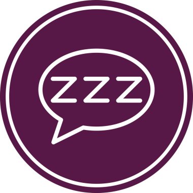 Yuvarlak bir simgenin vektör illüstrasyonu