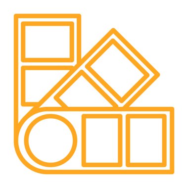 Bir ev simgesinin vektör illüstrasyonu