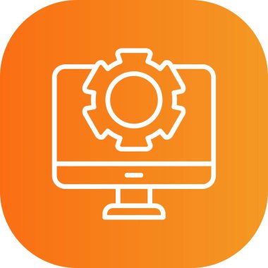 Vektör ayarı Simge illüstrasyonu