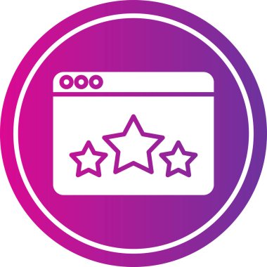 seo modern simgesinin vektör illüstrasyonu