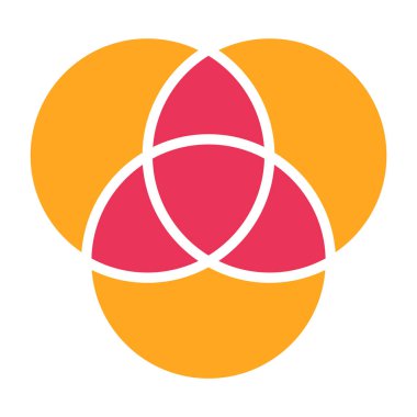 izole kalp şekilli simge