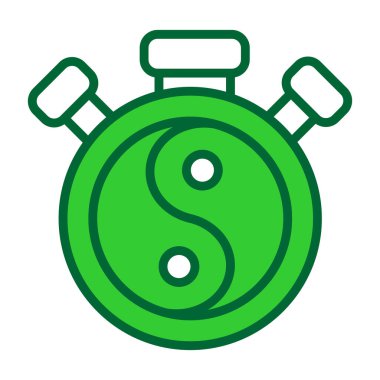 Rahatlama web simgesi, vektör illüstrasyonu