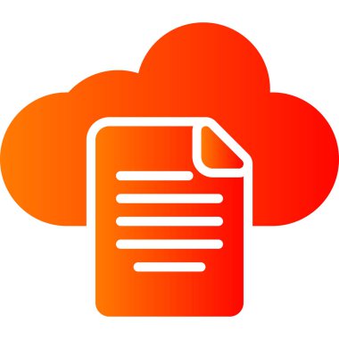 belge indirme simgesi vektör çizimi