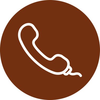 Telefonun vektör simgesi