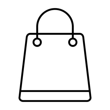 torba simgesi, vektör illüstrasyonu